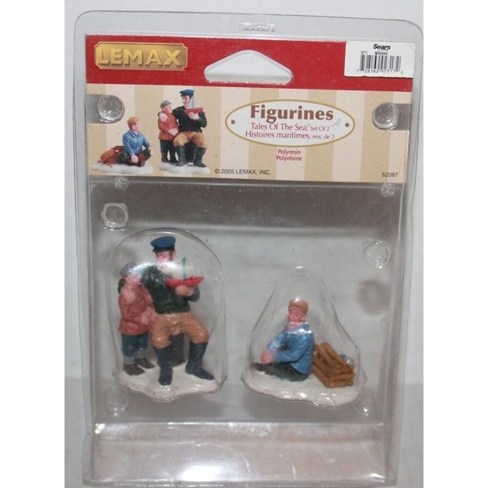 2005 Lemax Tales of the Sea Christmas Village Figurine Set of 2 #52087